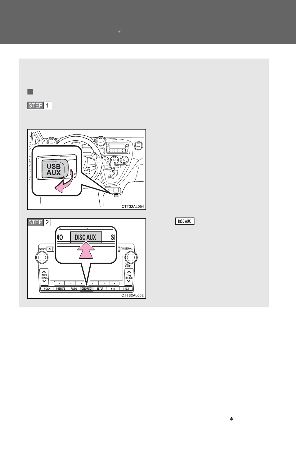 Operating an ipod | TOYOTA 2012 Matrix User Manual | Page 202 / 481