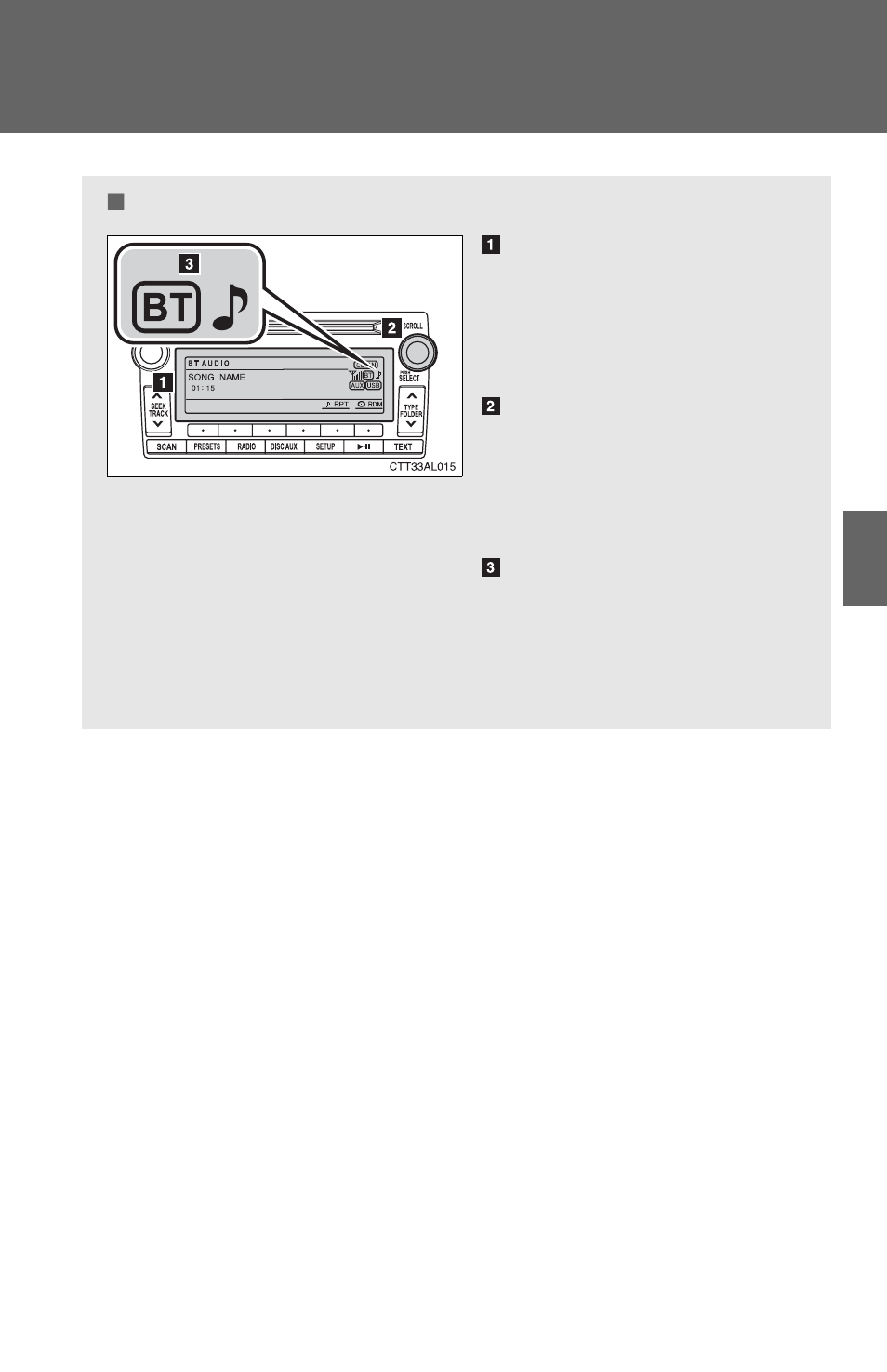 Using the bluetooth, Audio system | TOYOTA 2012 Matrix User Manual | Page 229 / 481