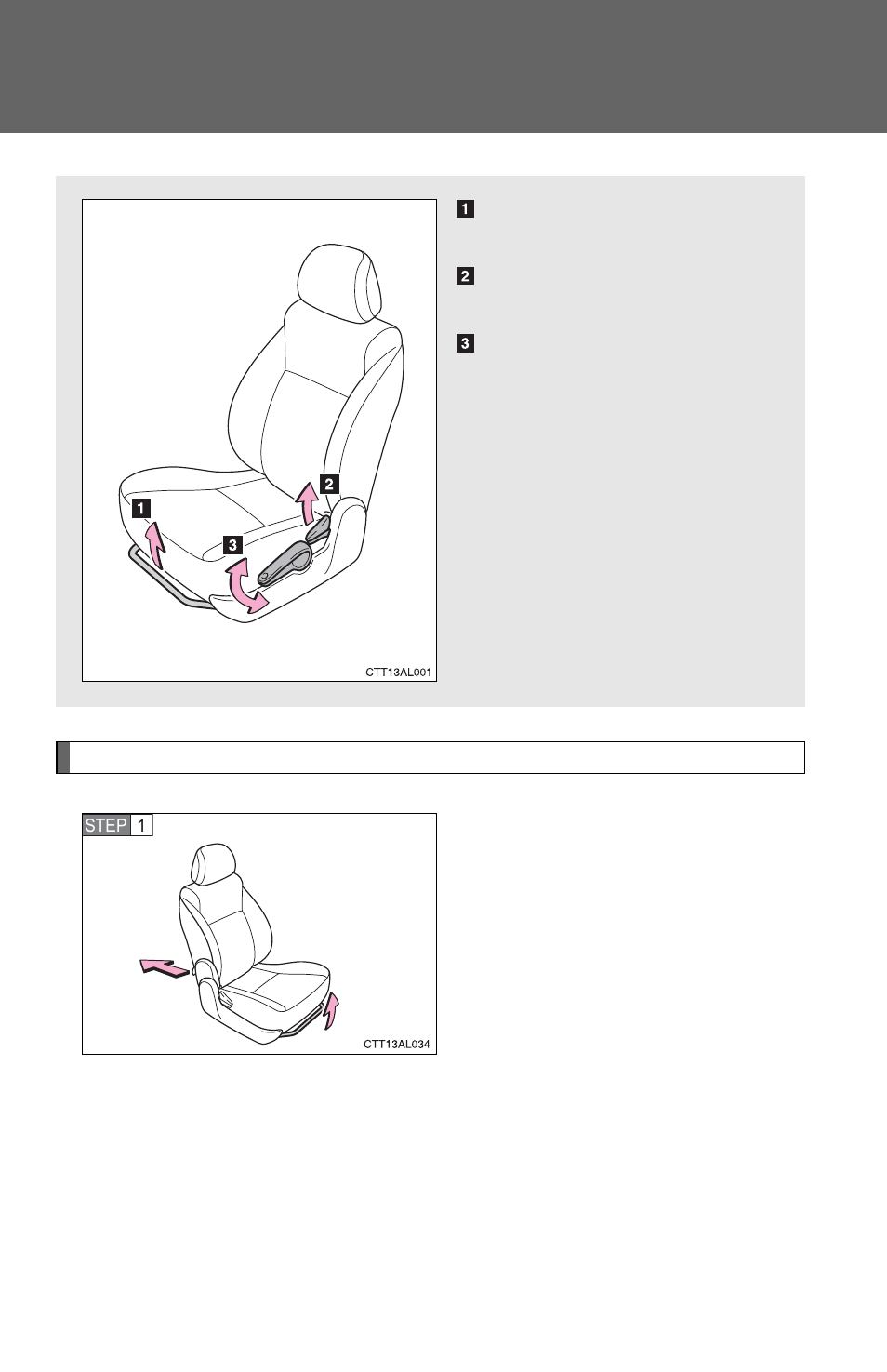 Sec_01-03, Front seats | TOYOTA 2012 Matrix User Manual | Page 25 / 481