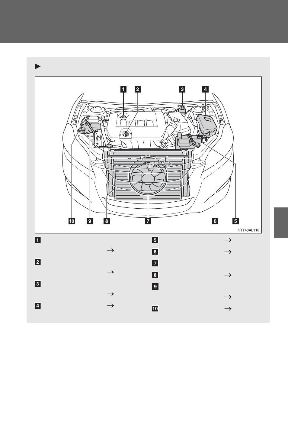 Engine compartment | TOYOTA 2012 Matrix User Manual | Page 332 / 481