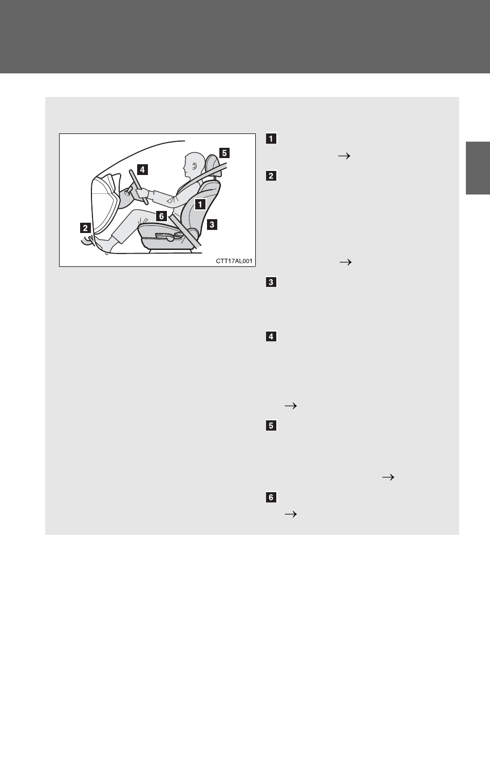 Sec_01-07, Correct driving posture | TOYOTA 2012 Matrix User Manual | Page 56 / 481