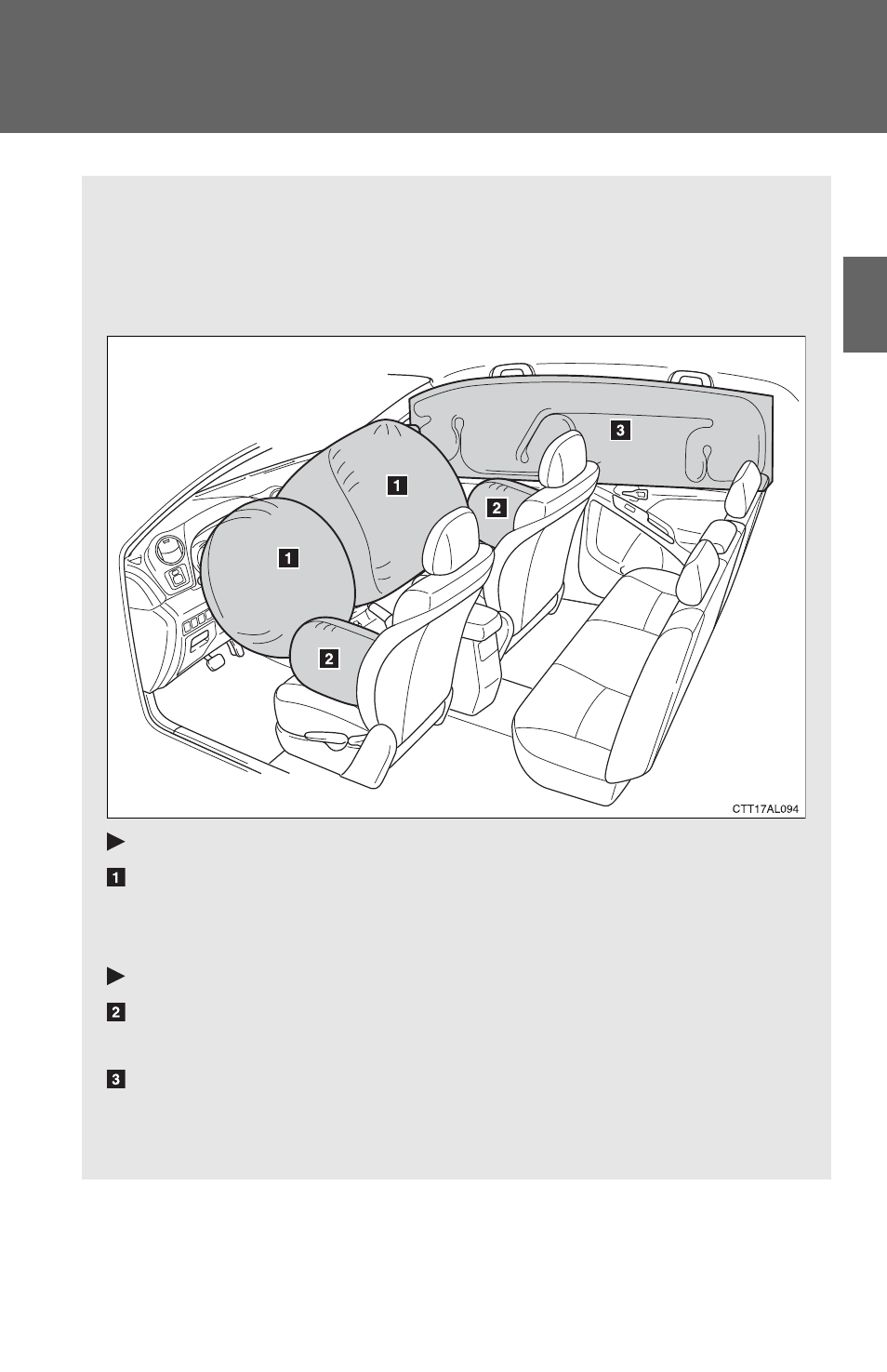 Srs airbags | TOYOTA 2012 Matrix User Manual | Page 58 / 481