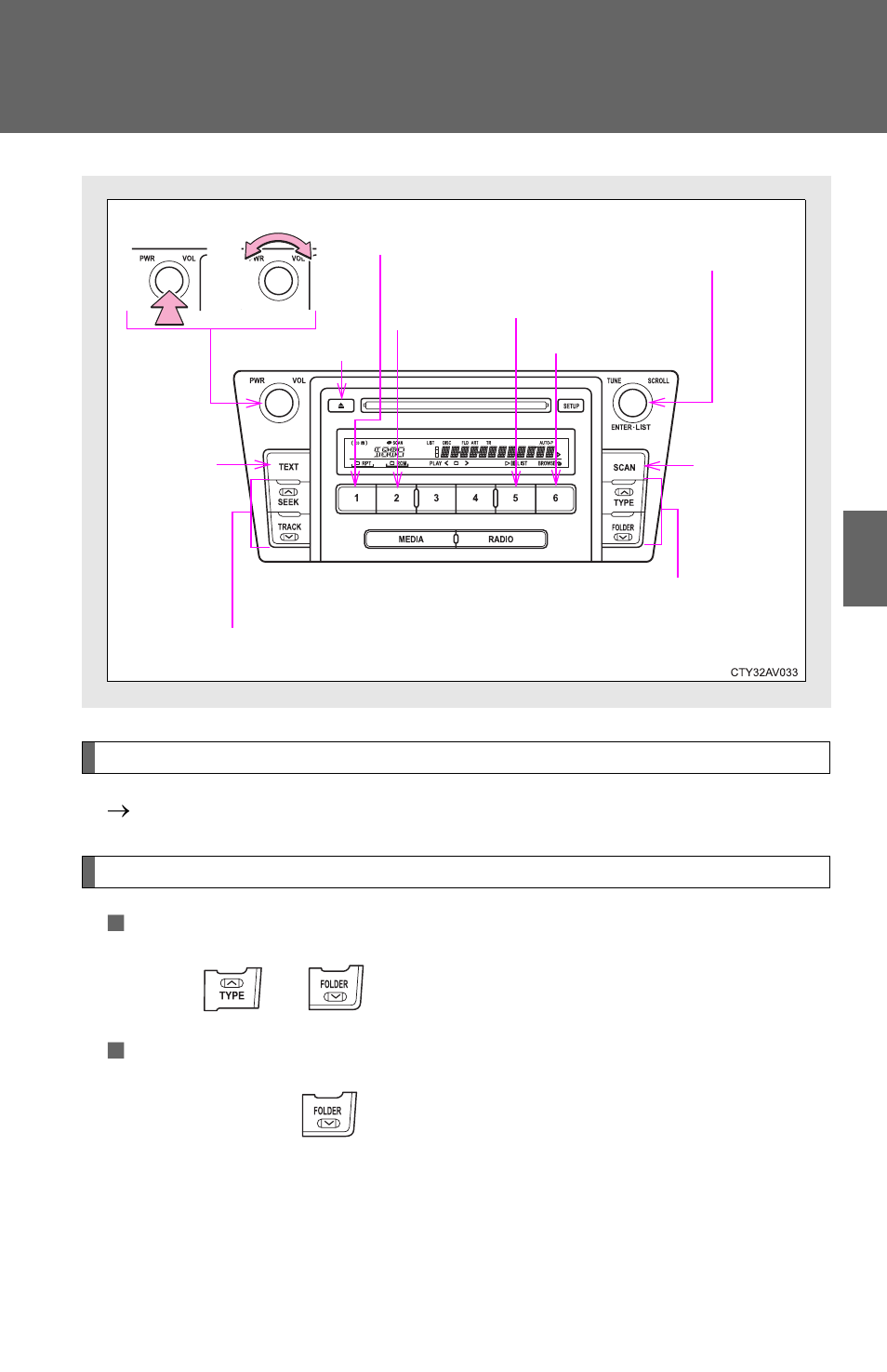 P. 257, Playing back mp3 and wma discs | TOYOTA 2012 Camry User Manual | Page 241 / 499