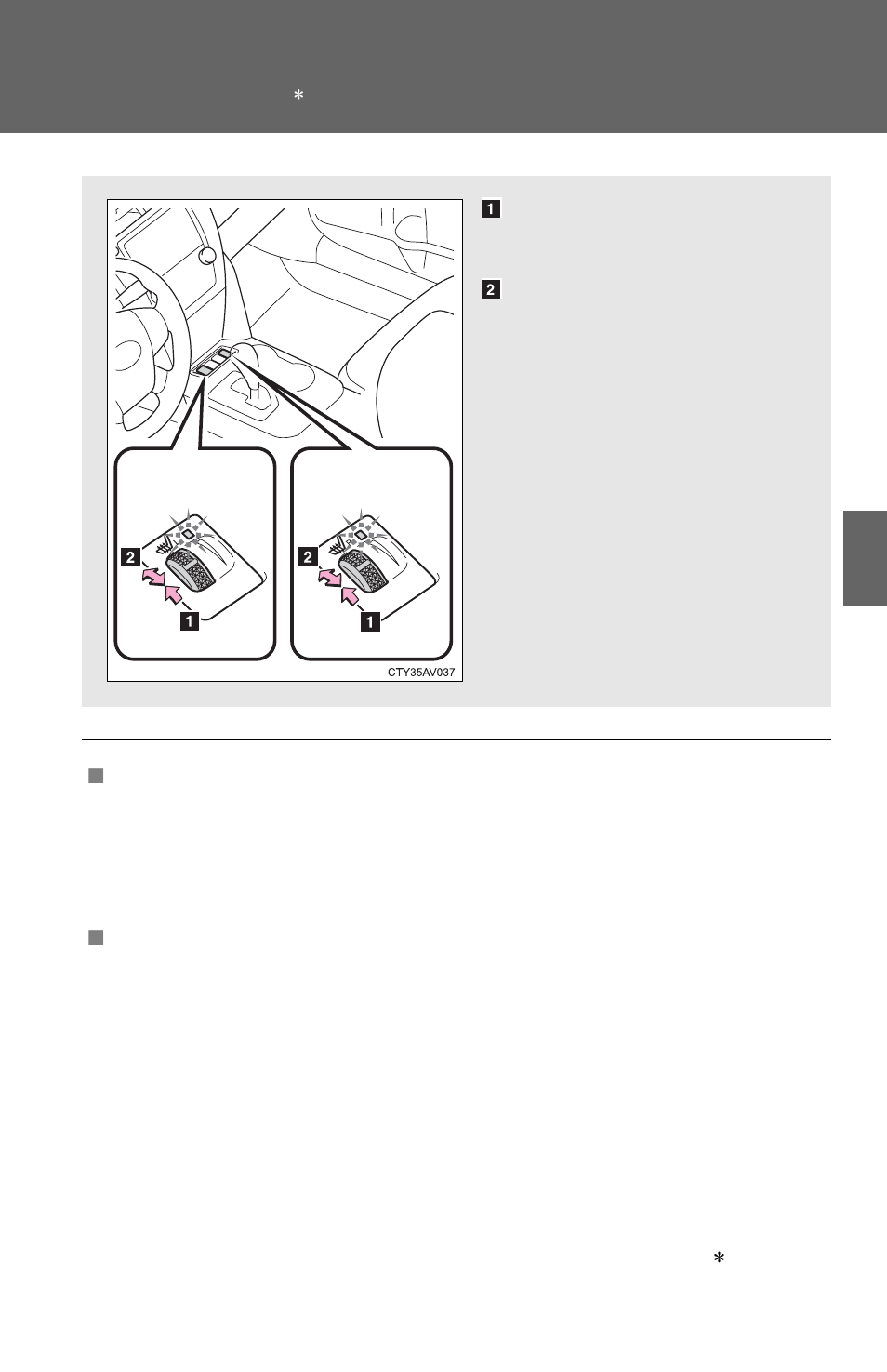 Seat heaters | TOYOTA 2012 Camry User Manual | Page 291 / 499