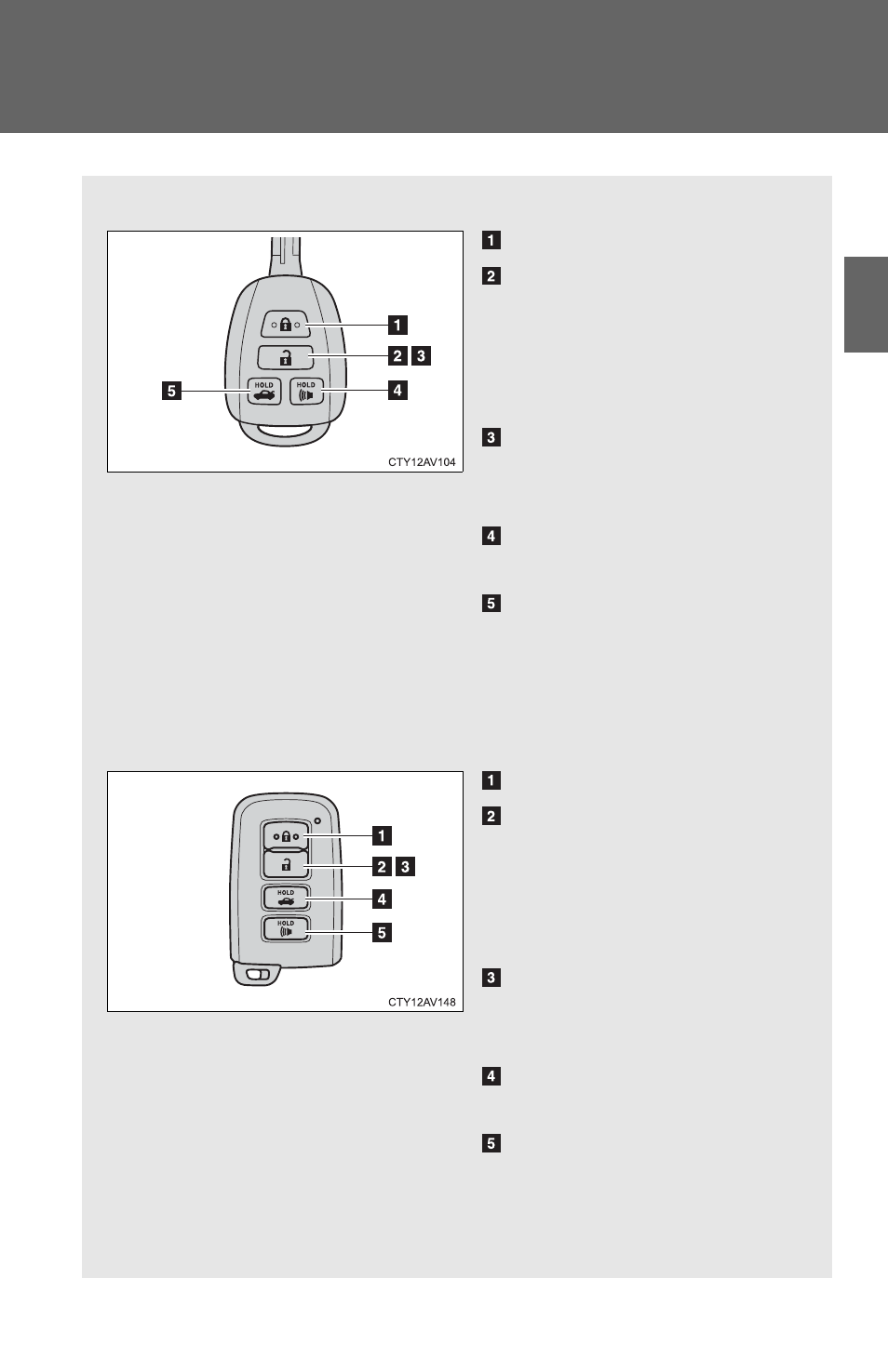 TOYOTA 2012 Camry User Manual | Page 31 / 499