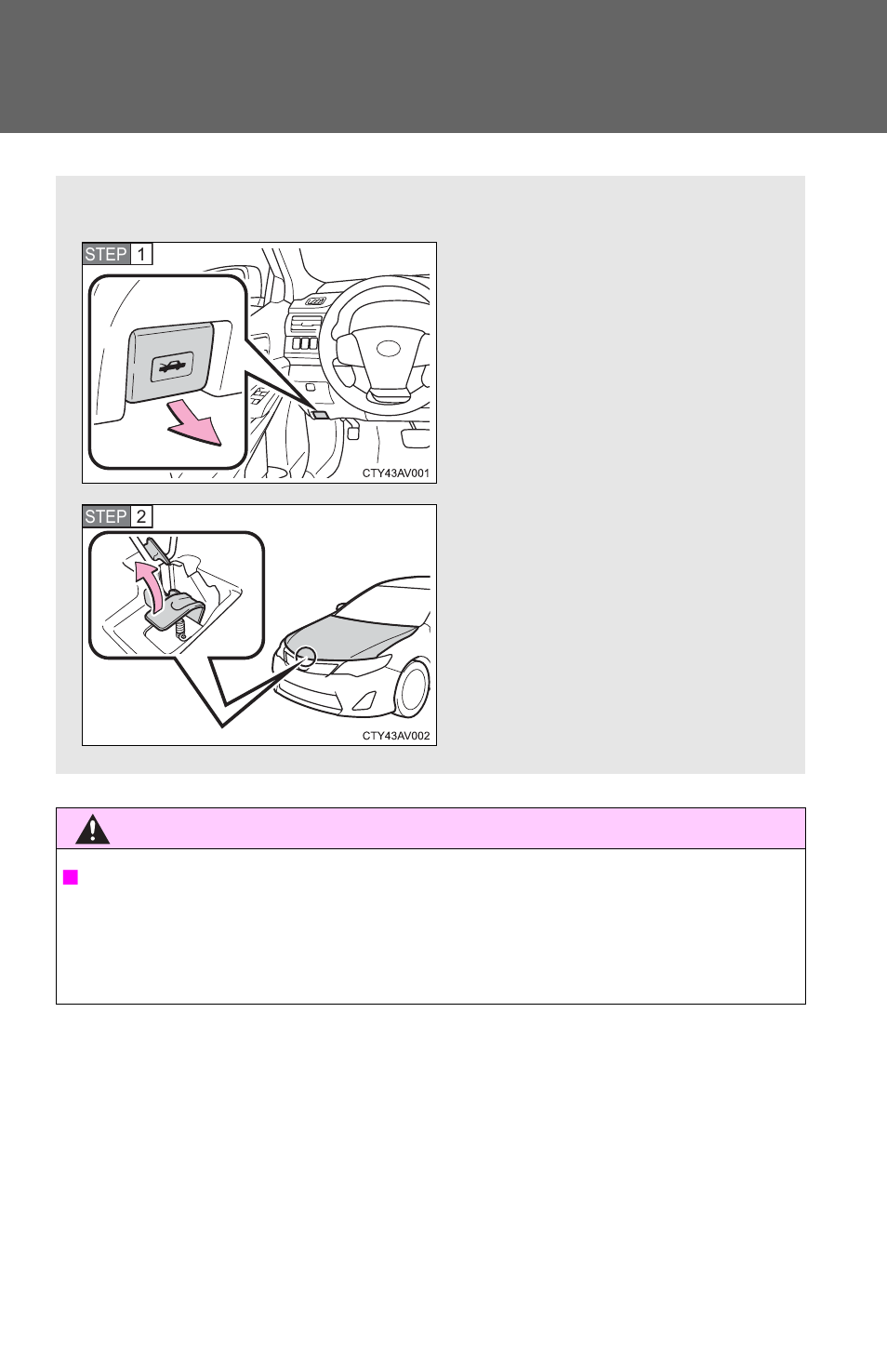 Hood | TOYOTA 2012 Camry User Manual | Page 333 / 499