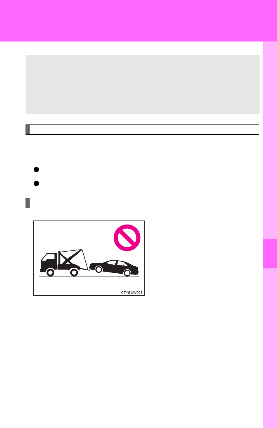 If your vehicle needs to be towed | TOYOTA 2012 Camry User Manual | Page 397 / 499