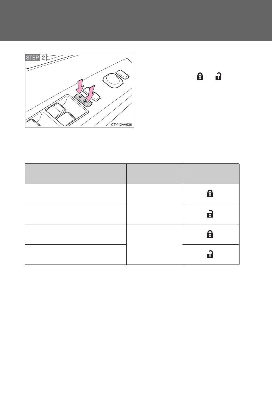 TOYOTA 2012 Camry User Manual | Page 40 / 499