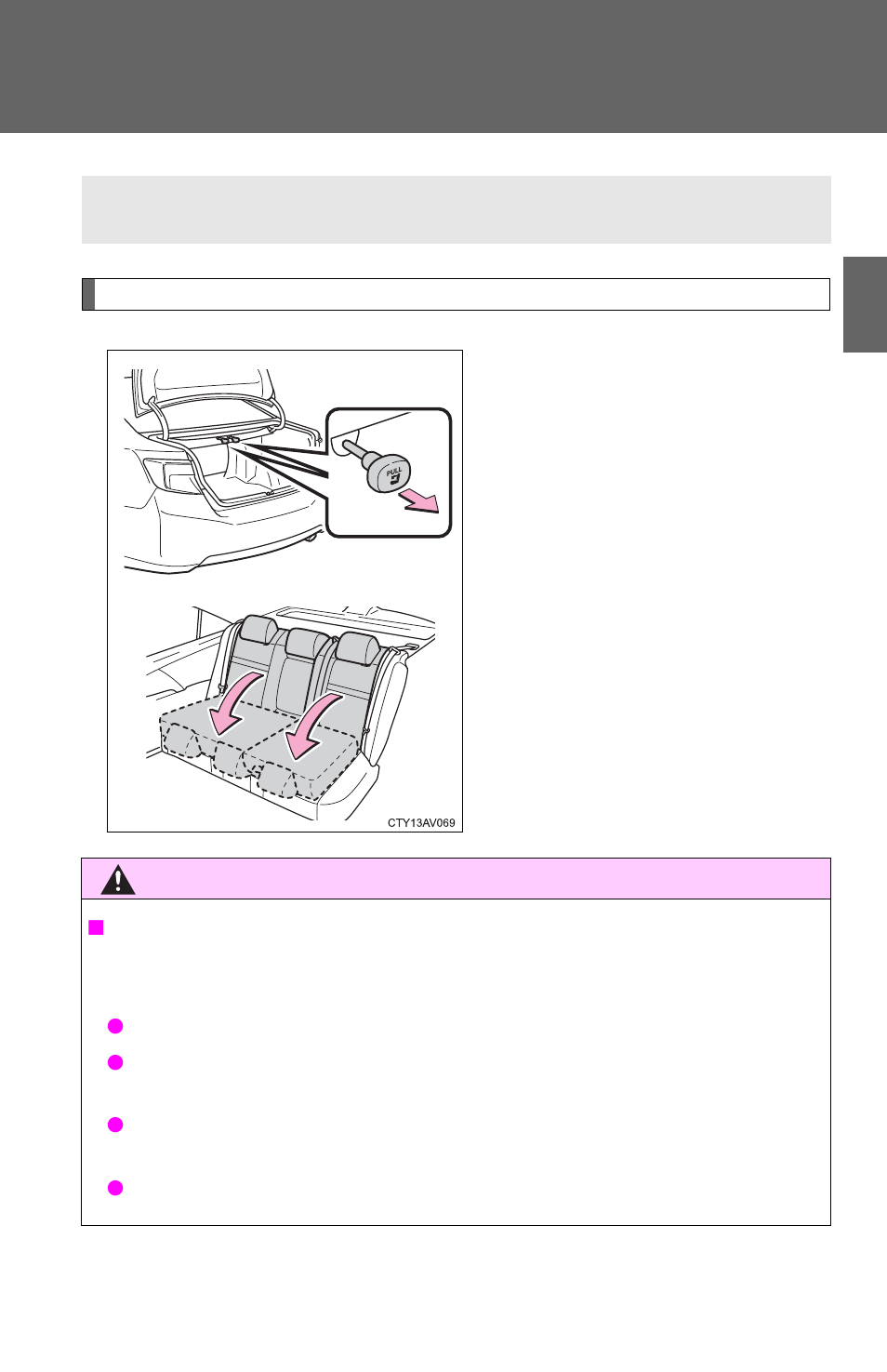 Rear seats | TOYOTA 2012 Camry User Manual | Page 51 / 499