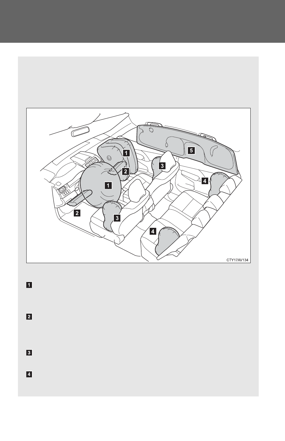 Srs airbags | TOYOTA 2012 Camry User Manual | Page 86 / 499