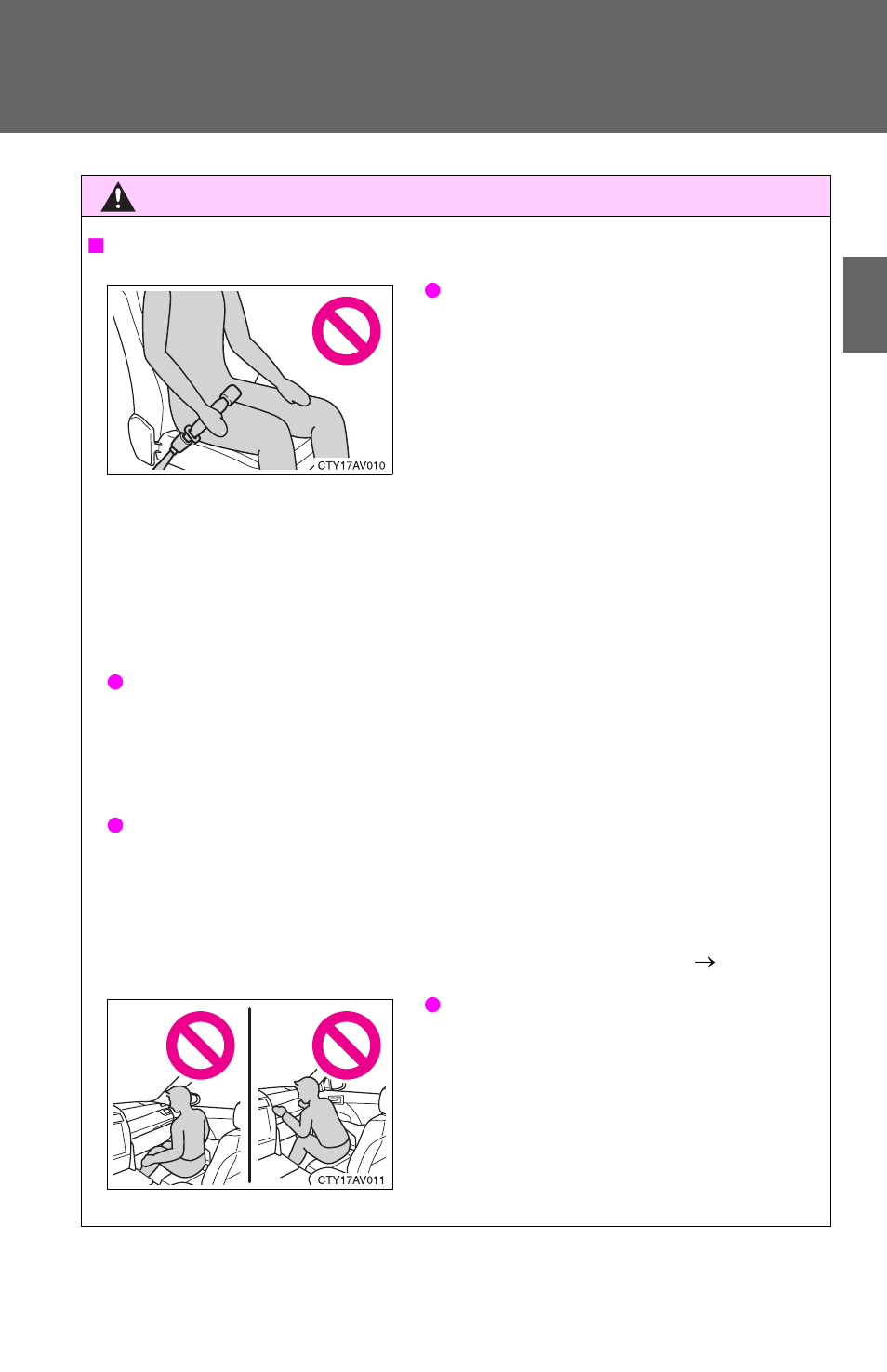 TOYOTA 2012 Camry User Manual | Page 95 / 499