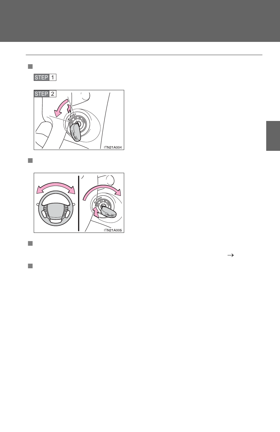 TOYOTA 2012 Avalon User Manual | Page 141 / 548