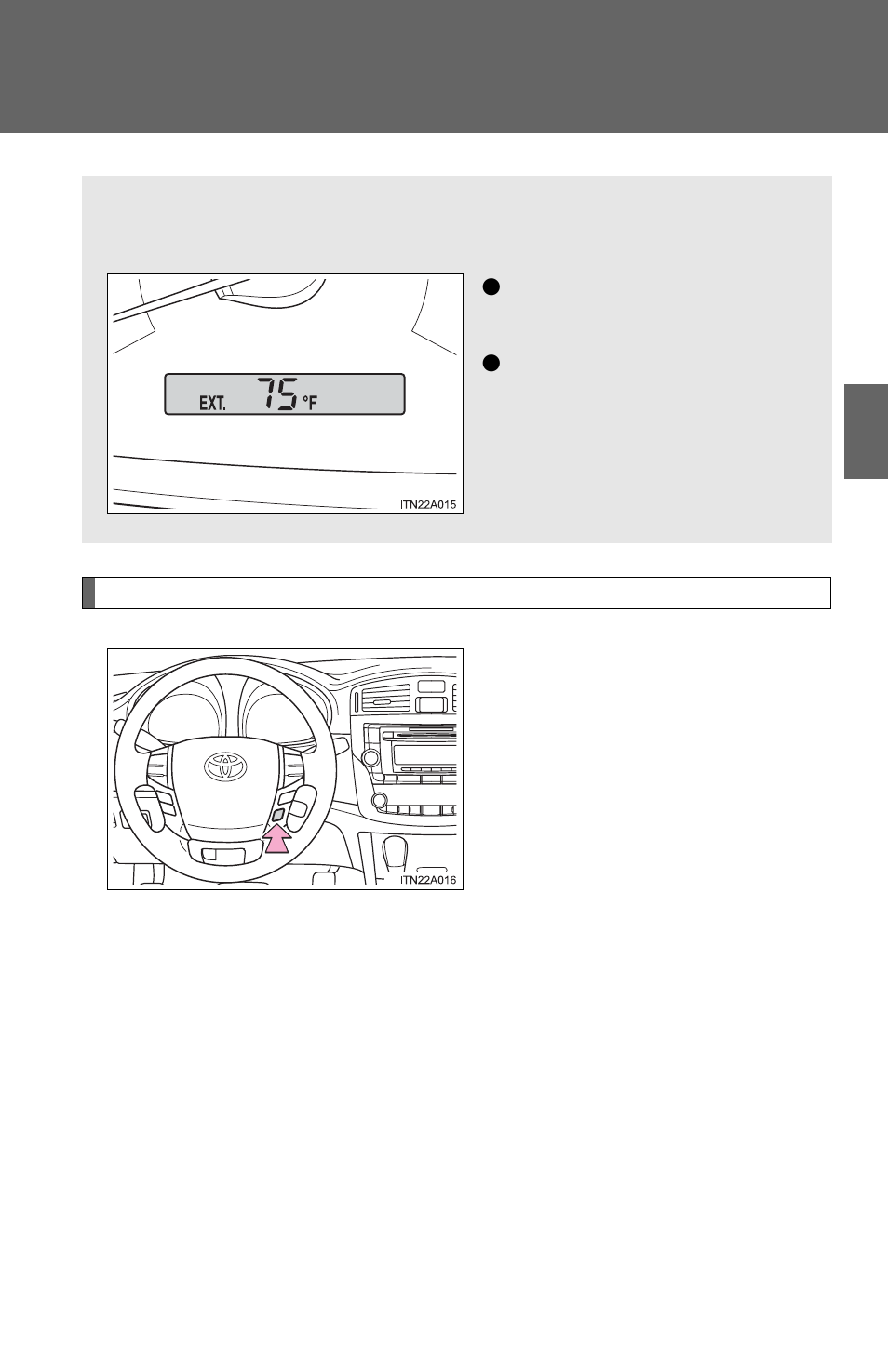 Multi-information display | TOYOTA 2012 Avalon User Manual | Page 157 / 548