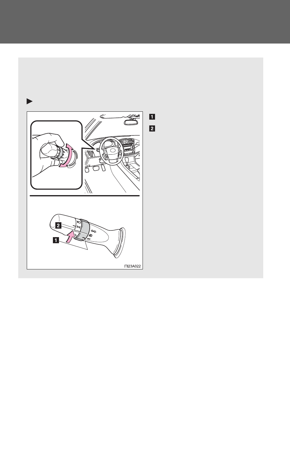 Fog light switch | TOYOTA 2012 Avalon User Manual | Page 164 / 548