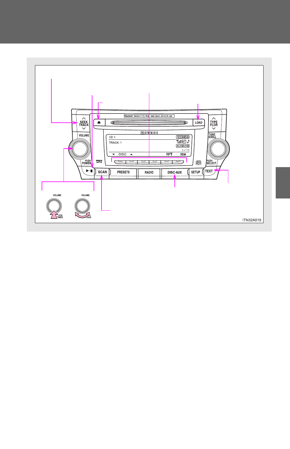 Using the cd player | TOYOTA 2012 Avalon User Manual | Page 231 / 548