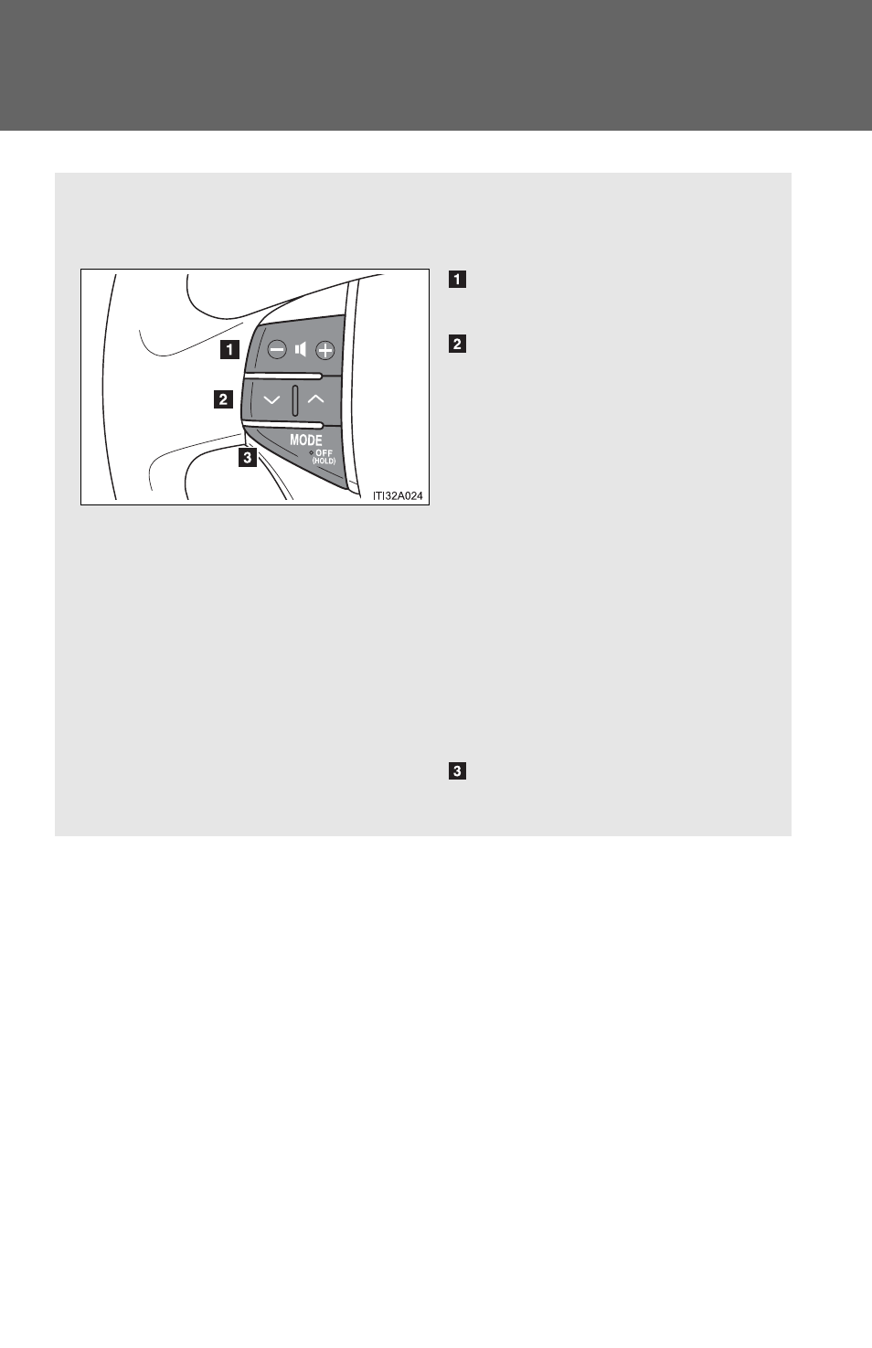 Using the steering switches | TOYOTA 2012 Avalon User Manual | Page 266 / 548