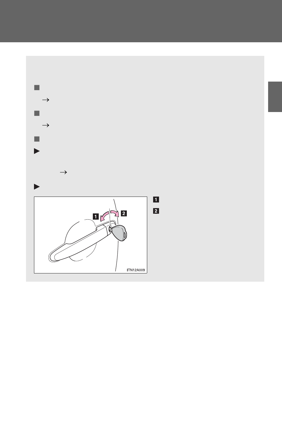 Doors | TOYOTA 2012 Avalon User Manual | Page 30 / 548