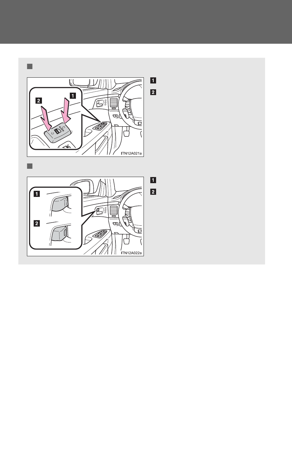 TOYOTA 2012 Avalon User Manual | Page 31 / 548