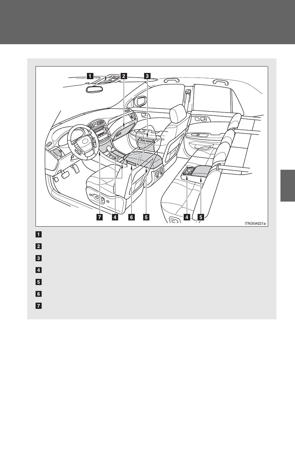 Sec_03_06, List of storage features | TOYOTA 2012 Avalon User Manual | Page 329 / 548