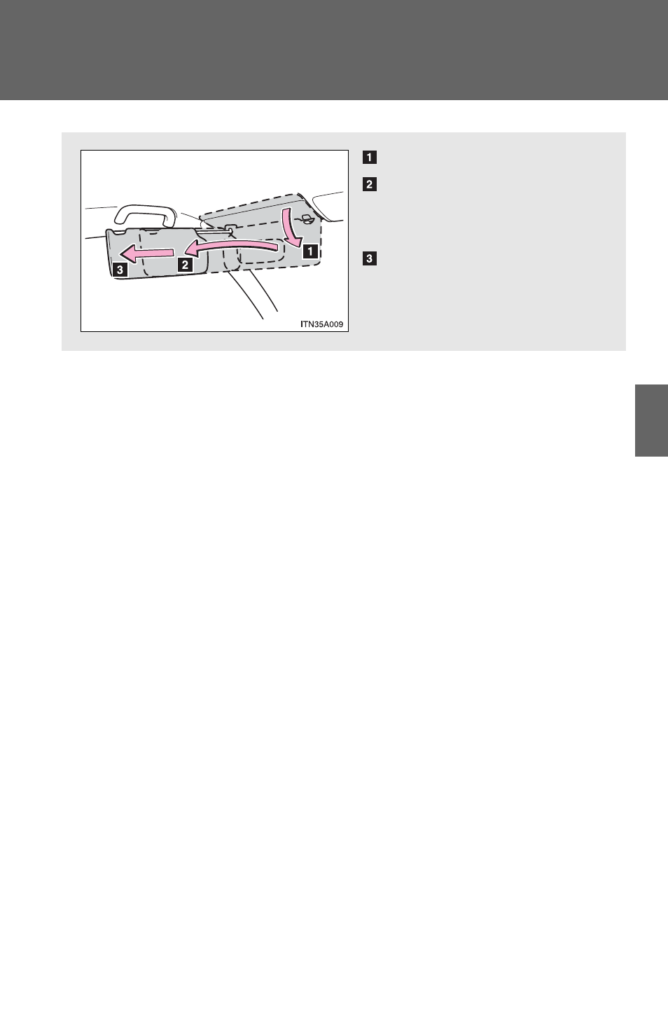 Sec_03_07, Sun visors | TOYOTA 2012 Avalon User Manual | Page 337 / 548