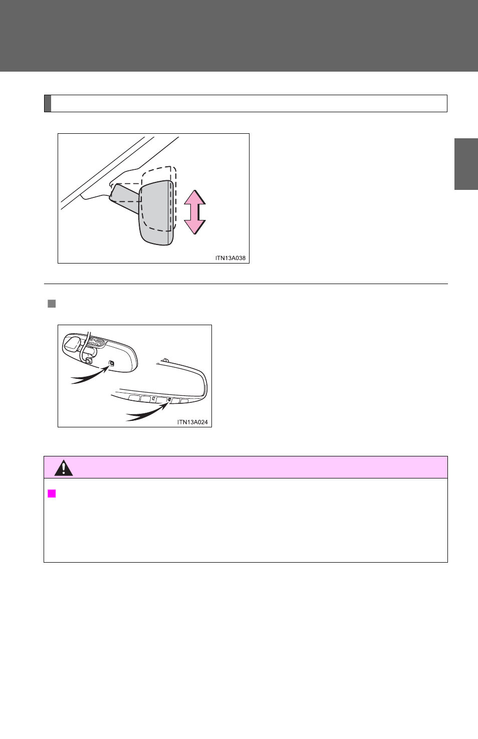 TOYOTA 2012 Avalon User Manual | Page 64 / 548