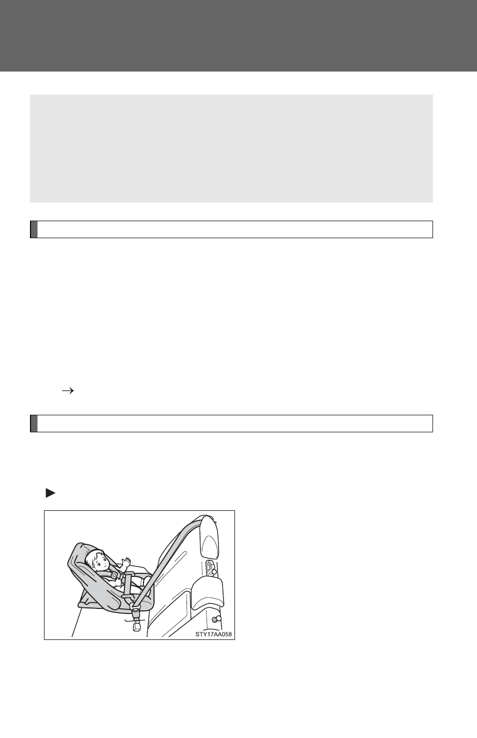 Rear facing - infant seat/convertible seat, Child restraint systems | TOYOTA 2011 Yaris Sedan User Manual | Page 102 / 406