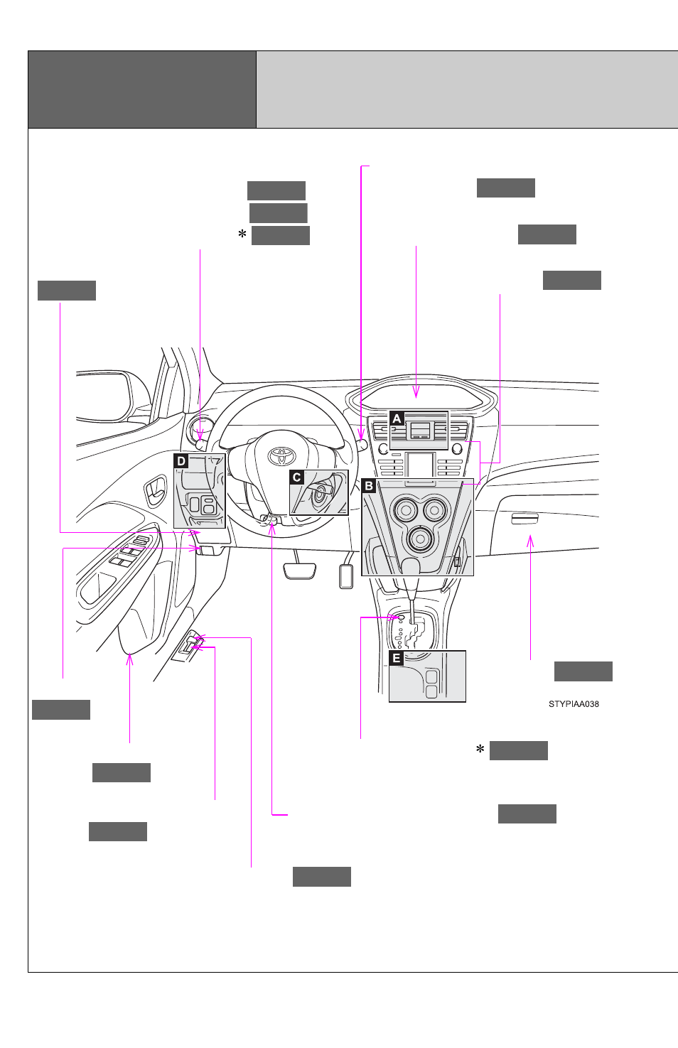 P. 208, Pictorial index, Instrument panel | P. 135, P. 51, P. 235, P. 176, P. 324, P. 33, P. 205 | TOYOTA 2011 Yaris Sedan User Manual | Page 14 / 406