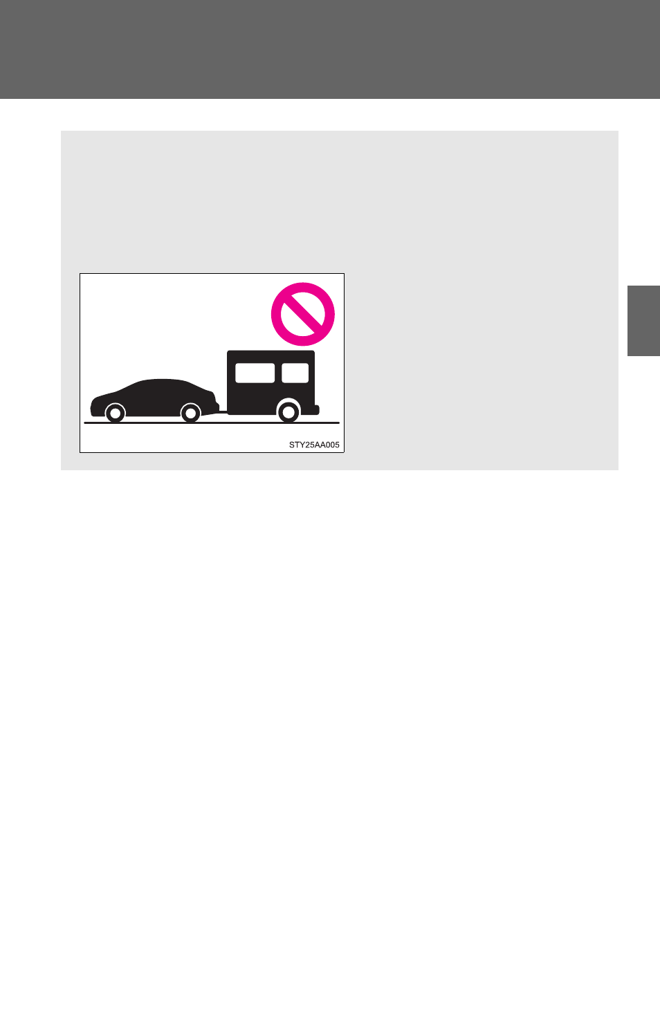 Trailer towing (except canada) | TOYOTA 2011 Yaris Sedan User Manual | Page 166 / 406