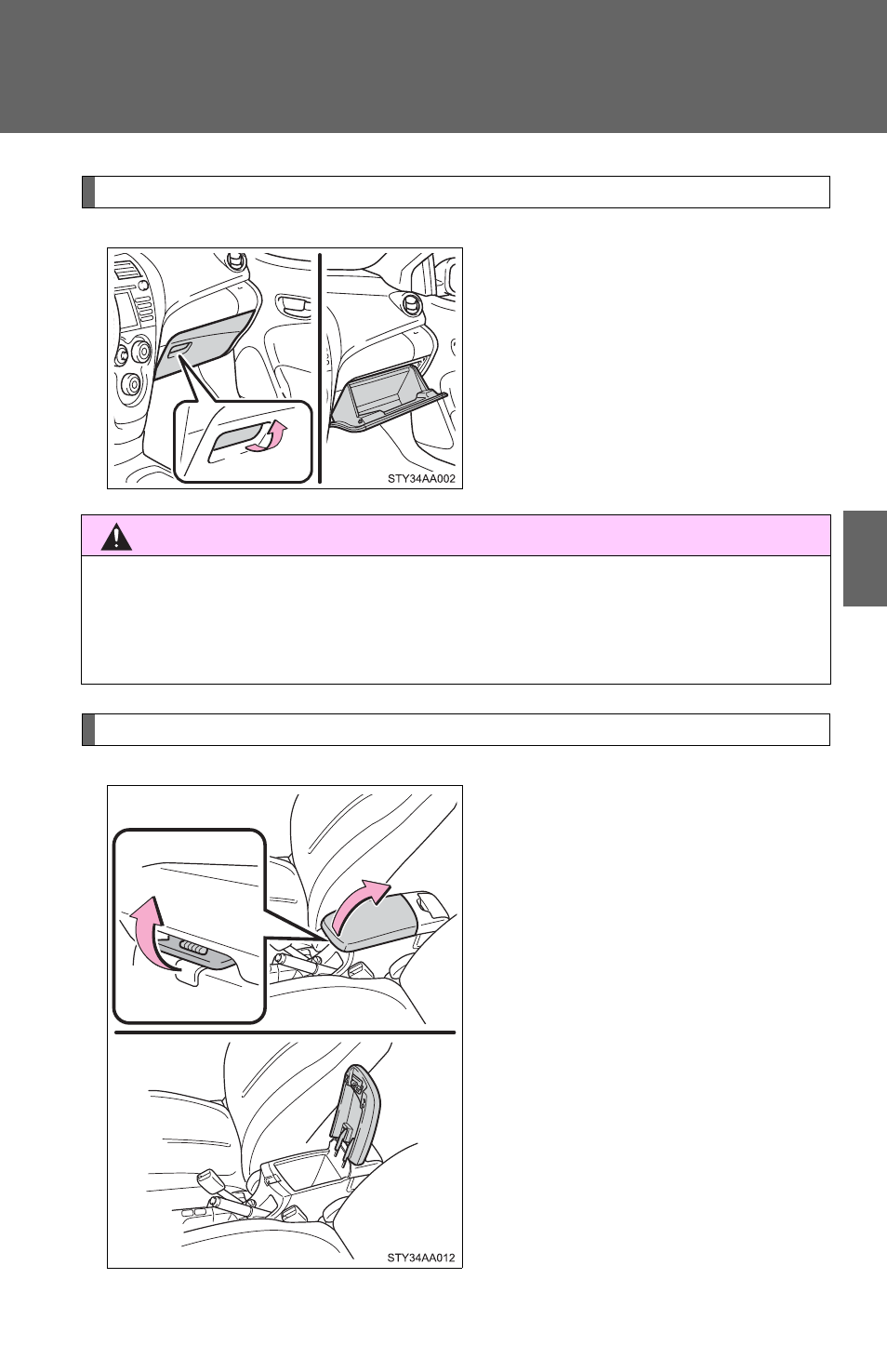 N caution while driving | TOYOTA 2011 Yaris Sedan User Manual | Page 217 / 406