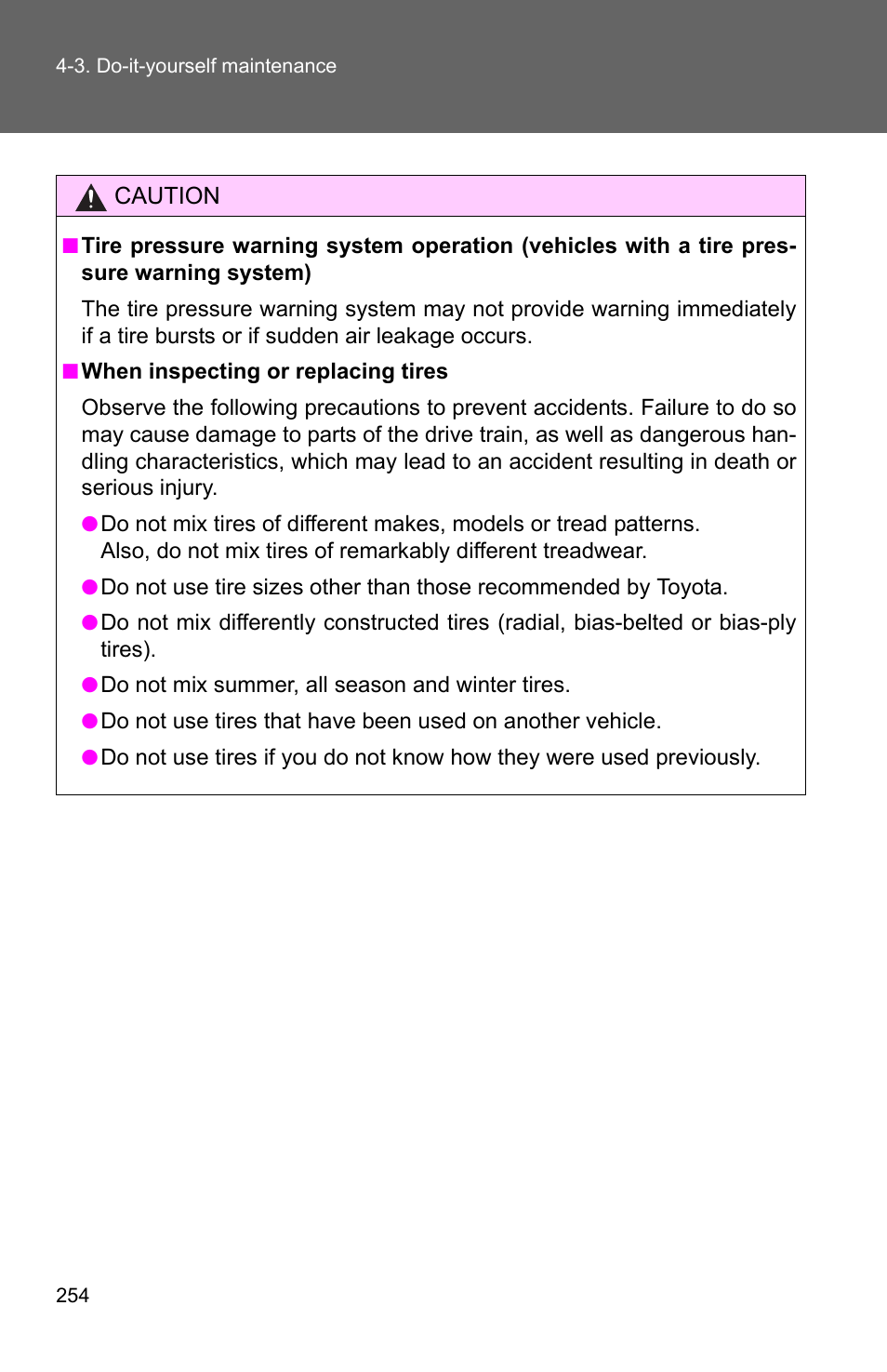 TOYOTA 2011 Yaris Sedan User Manual | Page 265 / 406