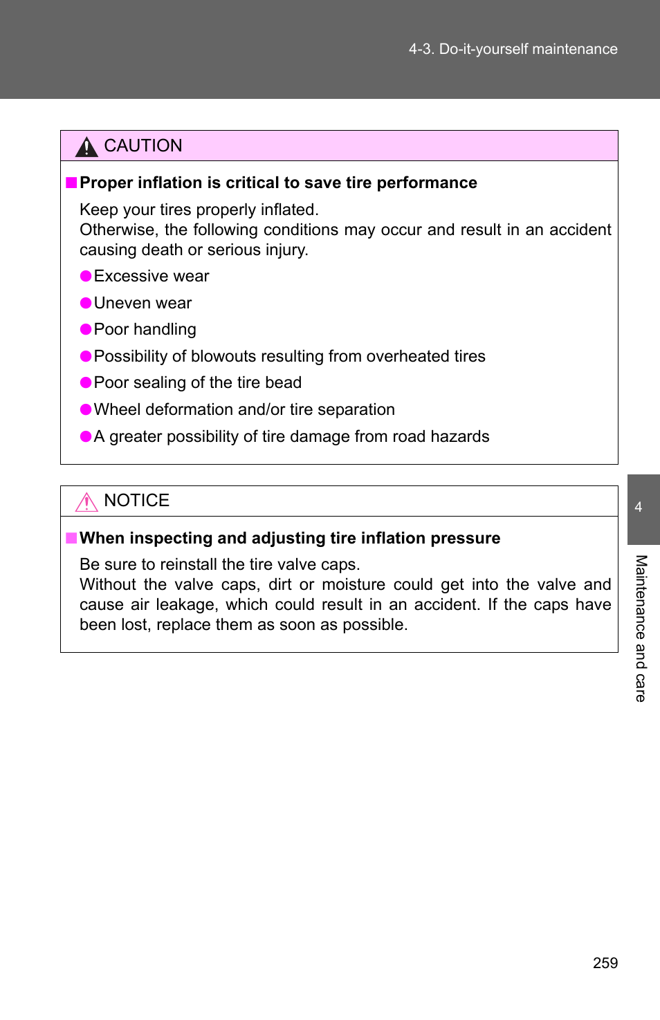 TOYOTA 2011 Yaris Sedan User Manual | Page 270 / 406