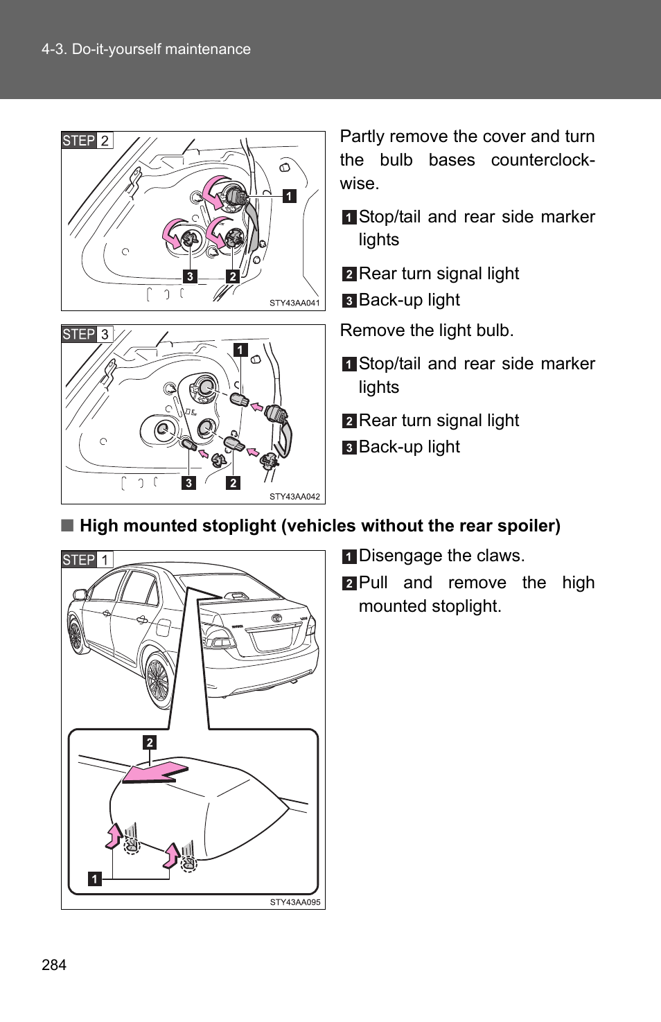 TOYOTA 2011 Yaris Sedan User Manual | Page 295 / 406