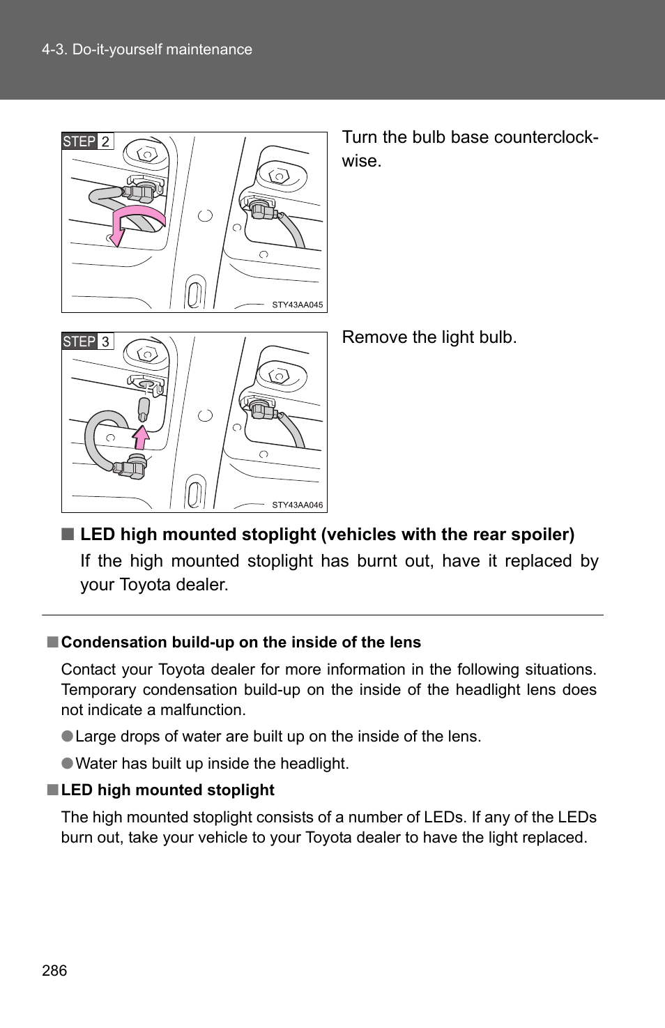 TOYOTA 2011 Yaris Sedan User Manual | Page 297 / 406