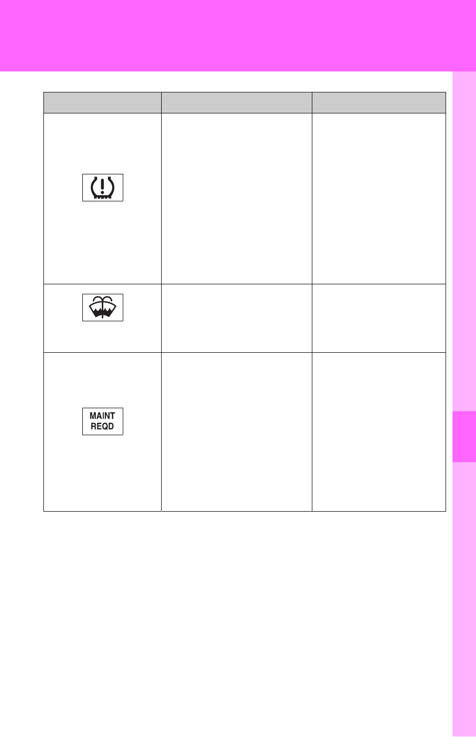 Driver’s seat belt reminder | TOYOTA 2011 Yaris Sedan User Manual | Page 315 / 406