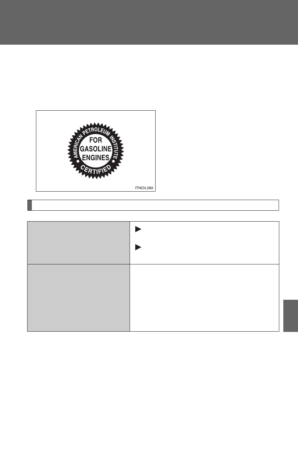 How to read oil container label | TOYOTA 2011 Yaris Sedan User Manual | Page 352 / 406