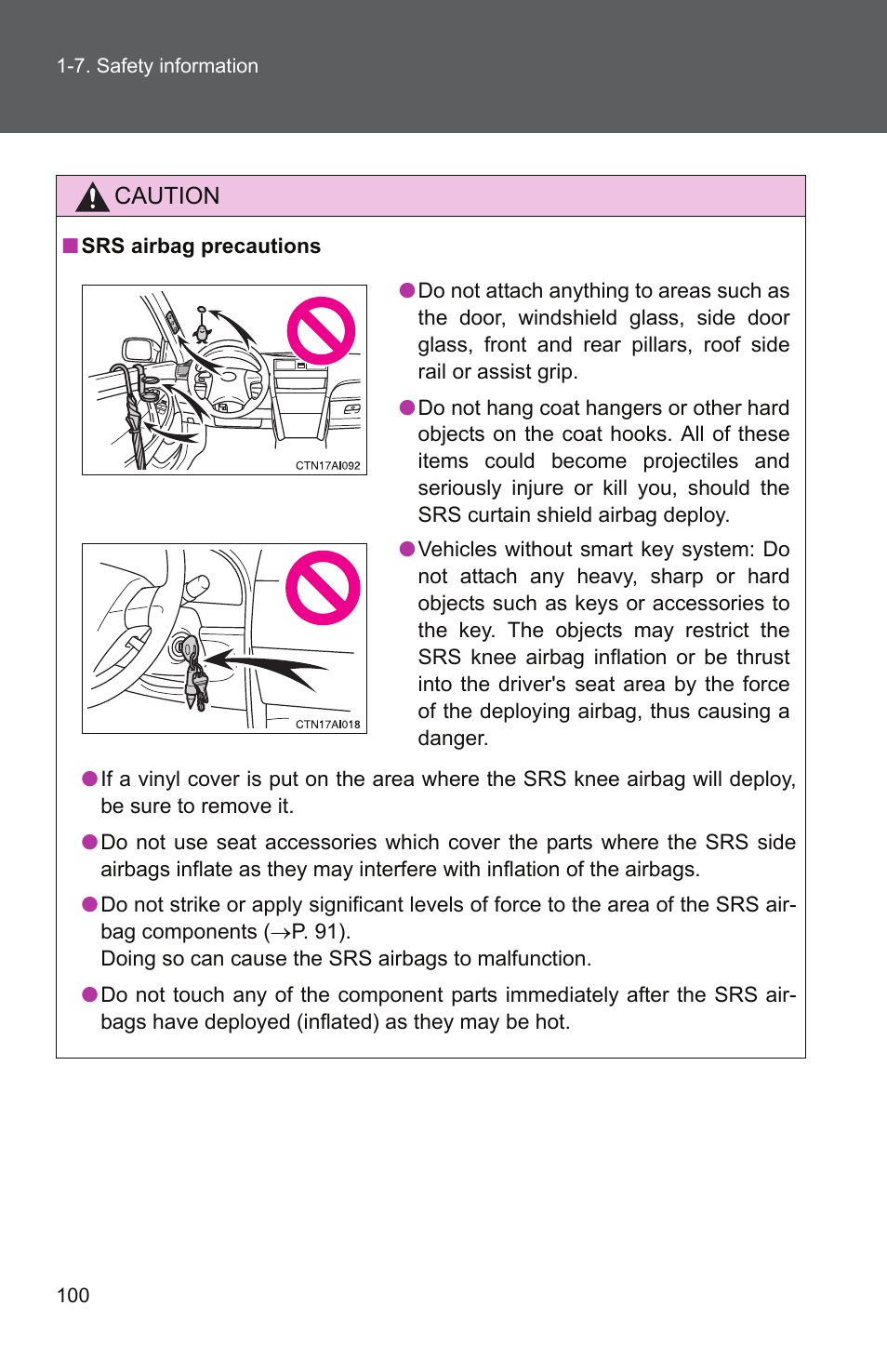 TOYOTA 2011 Camry User Manual | Page 128 / 573