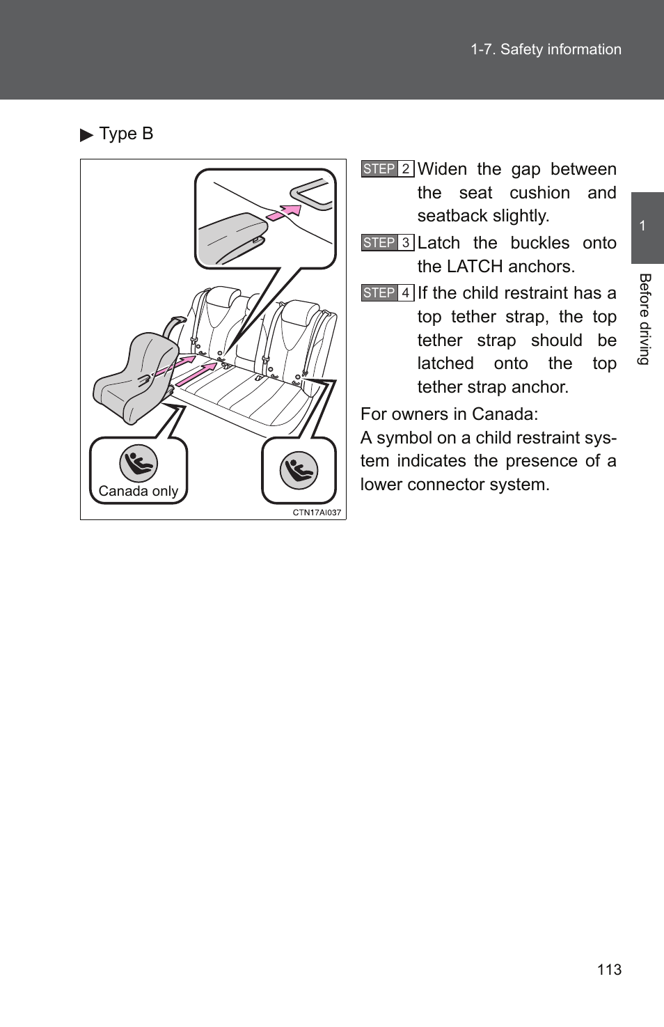 TOYOTA 2011 Camry User Manual | Page 141 / 573