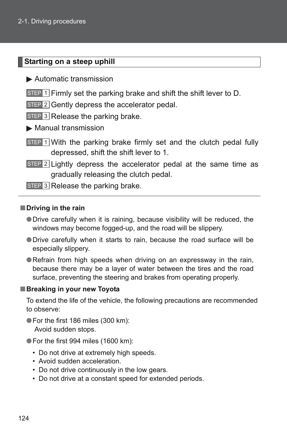 TOYOTA 2011 Camry User Manual | Page 151 / 573