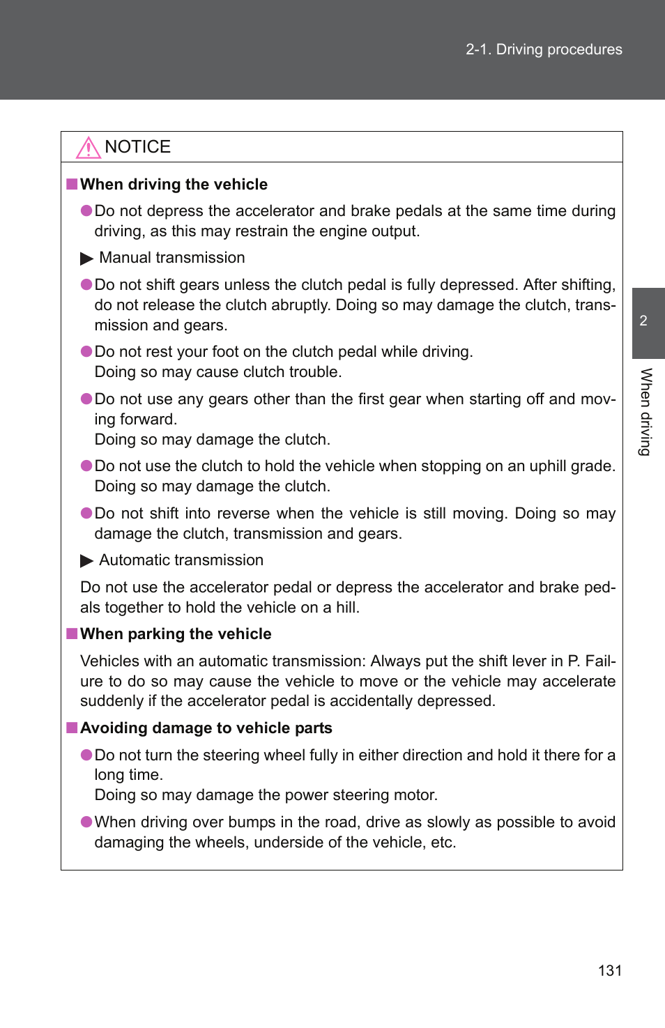 TOYOTA 2011 Camry User Manual | Page 158 / 573