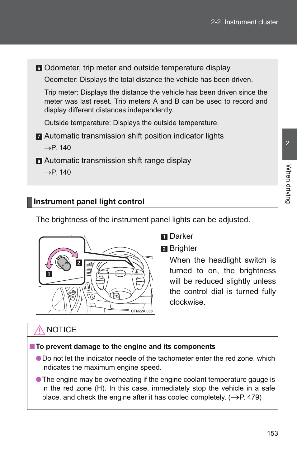 TOYOTA 2011 Camry User Manual | Page 180 / 573