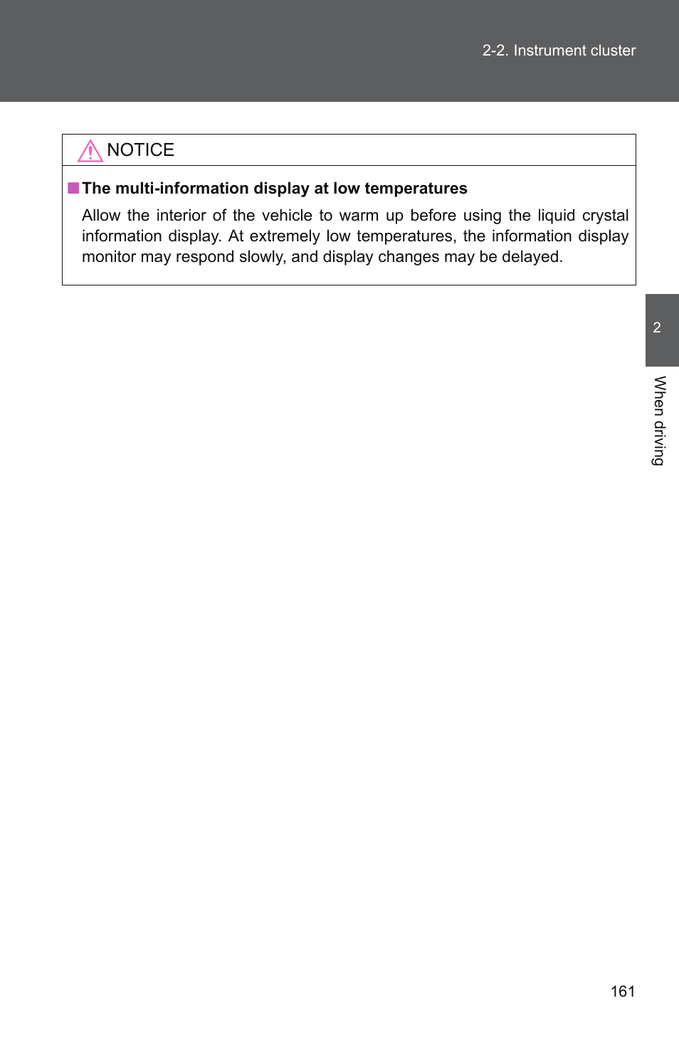 TOYOTA 2011 Camry User Manual | Page 188 / 573