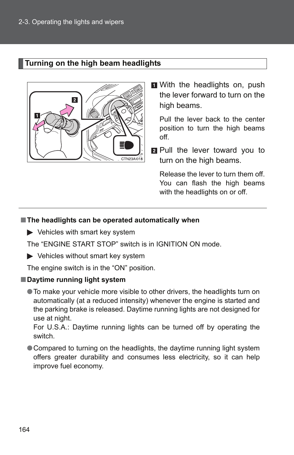 TOYOTA 2011 Camry User Manual | Page 191 / 573