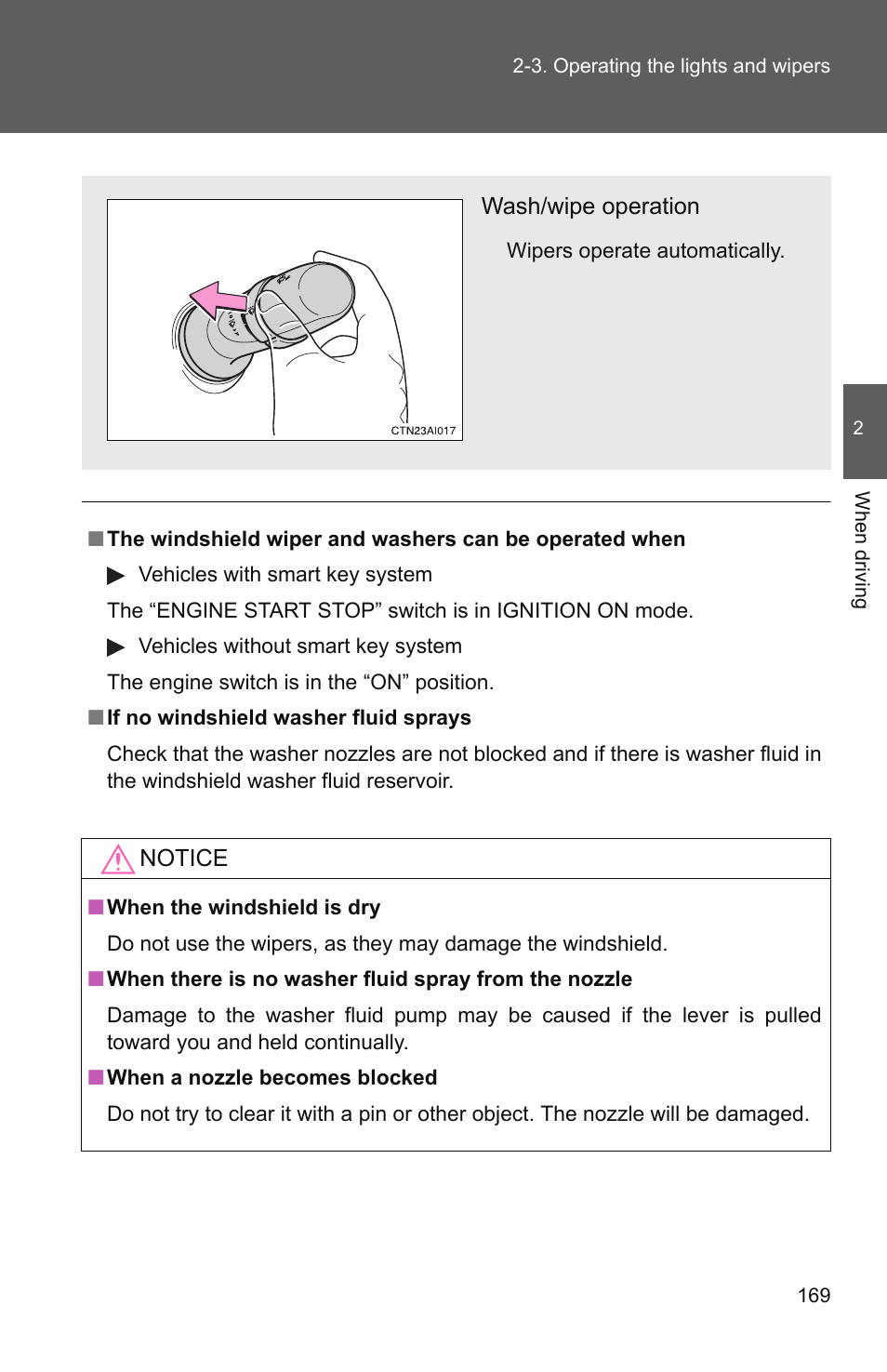 TOYOTA 2011 Camry User Manual | Page 196 / 573