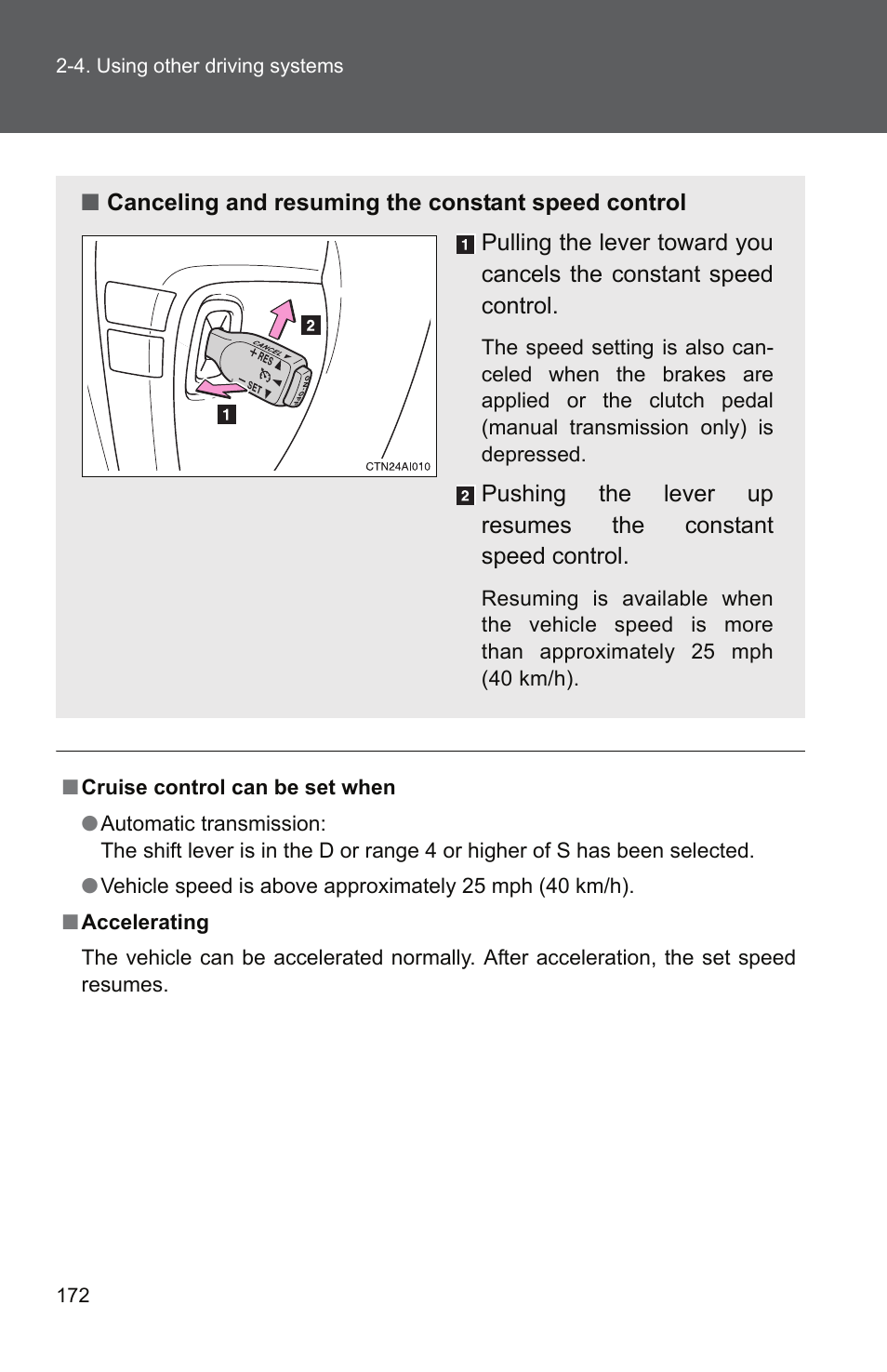 TOYOTA 2011 Camry User Manual | Page 199 / 573