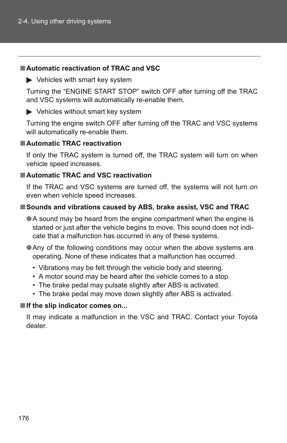 TOYOTA 2011 Camry User Manual | Page 203 / 573