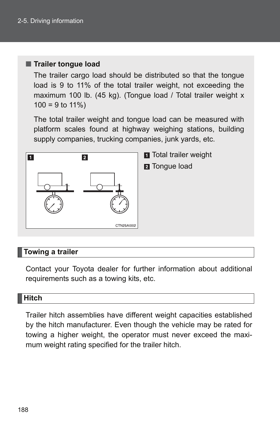 TOYOTA 2011 Camry User Manual | Page 215 / 573
