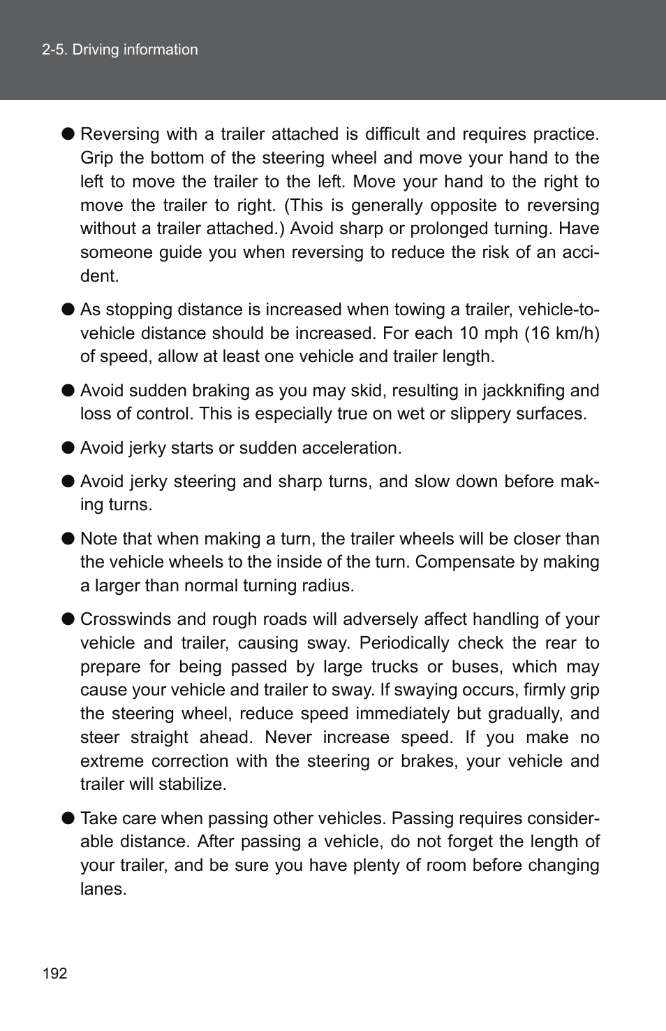 TOYOTA 2011 Camry User Manual | Page 219 / 573
