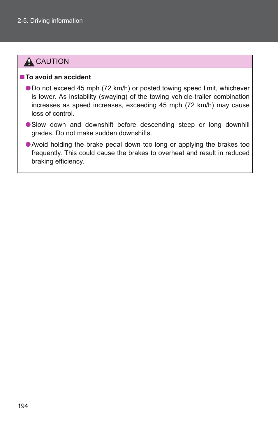 TOYOTA 2011 Camry User Manual | Page 221 / 573