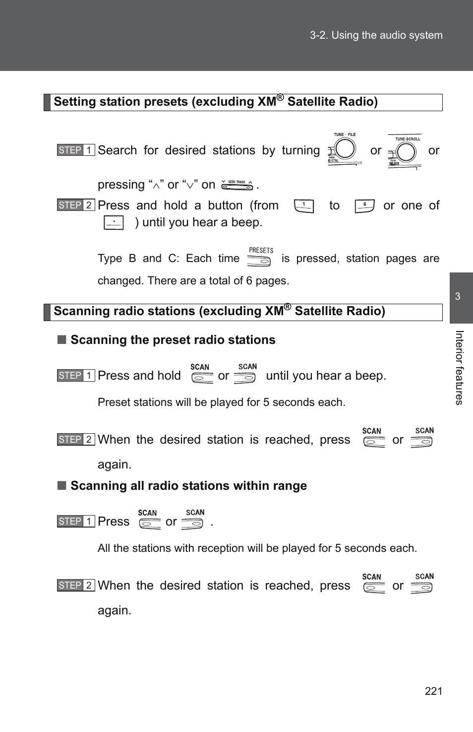 TOYOTA 2011 Camry User Manual | Page 246 / 573