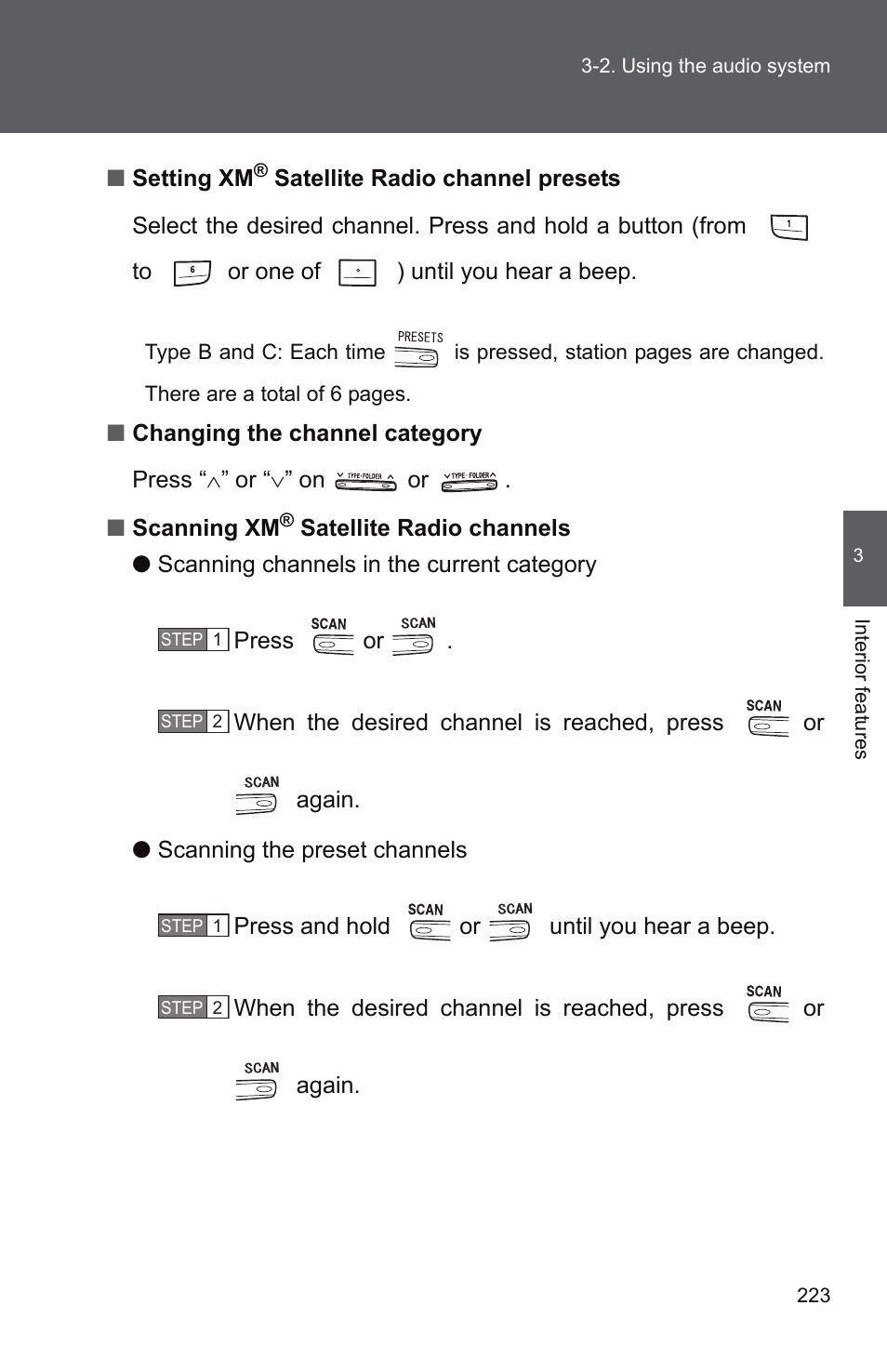 TOYOTA 2011 Camry User Manual | Page 248 / 573